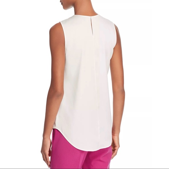Theory Bringham Silk Tank Top - Picture 2 of 6